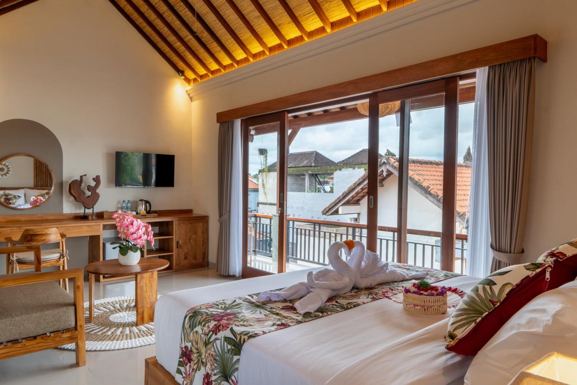 Meranggi Home Stay Ubud Kültér fotó